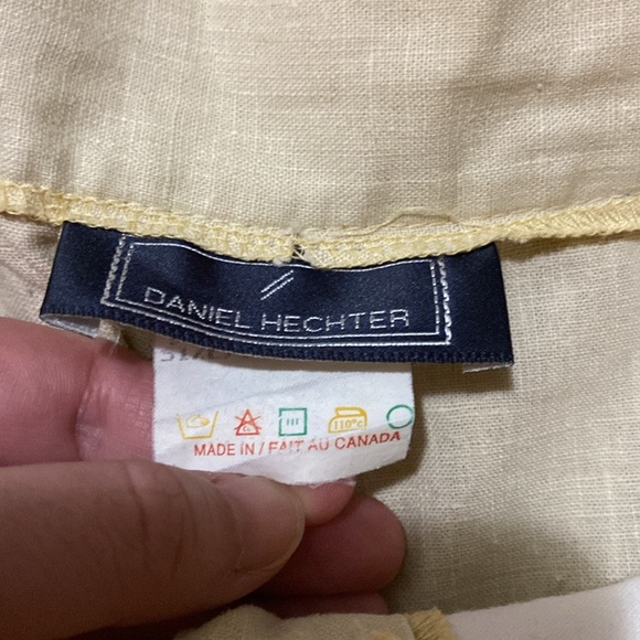 Vintage linen shorts - Picture 2 of 7